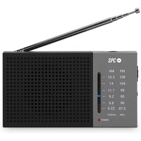 art_spc-radio204584n_1.jpg Radio Portátil SPC Jetty Lite/ Negra - Imagen 1