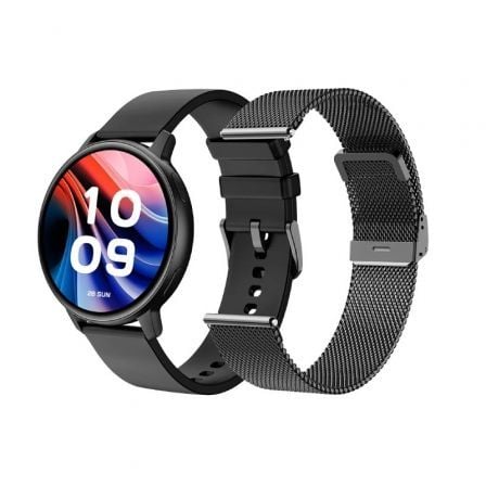 art_spc-reloj20smart20duo20cla20bk_1.jpg Smartwatch SPC Smartee Duo Classic 9652N/ Notificaciones/ Frecuencia Cardíaca/ Negro/ Incluye Correa Extra - Imagen 1