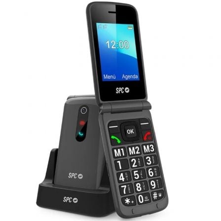 art_spc-tel20stella203_1.jpg Teléfono Móvil SPC Stella 3 para Personas Mayores/ 4G/ Negro - Imagen 1
