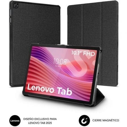 art_sub-funda20cst-5sc140_1.jpg Funda Subblim Shock Case Lenovo Tab 2025 10.1"/ Negra - Imagen 1