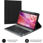 Funda con Teclado Subblim Shock Case Lenovo Tab 10.1" 2025/ Negra