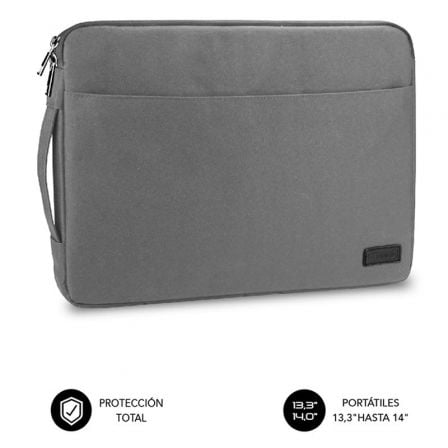 art_sub-funda20ls-0ps0002_1.jpg Funda Subblim Urban Laptop Sleeve para Portátiles hasta 14"/ Gris - Imagen 1