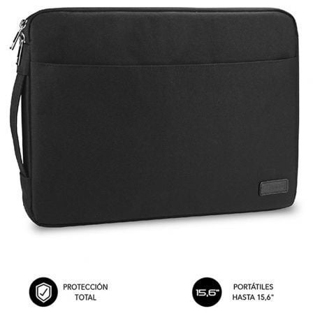 art_sub-funda20ls-0ps0101_1.jpg Funda Subblim Urban Laptop Sleeve para Portátiles hasta 15.6"/ Negra - Imagen 1