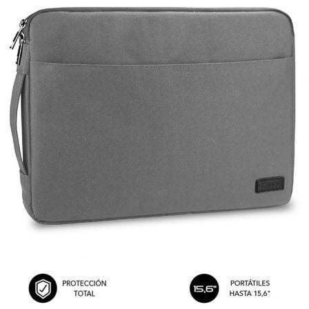 art_sub-funda20ls-0ps0102_1.jpg Funda Subblim Urban Laptop Sleeve para Portátiles hasta 15.6"/ Gris - Imagen 1