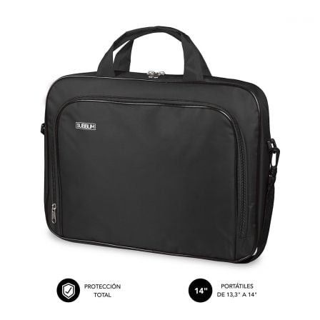 art_sub-mal20lb-1olb030_1.jpg Maletín Subblim Oxford para Portátiles hasta 14"/ Negro - Imagen 1