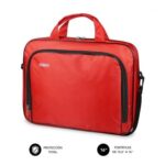 Maletín Subblim Oxford para Portátiles hasta 16"/ Rojo