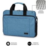 Mochila Subblim Air Padding Laptop Bag para Portátiles hasta 15.6"/ Azul