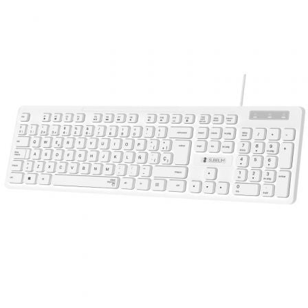 art_sub-tec20bus20slim20wh_1.jpg Teclado Subblim Business Slim Silencioso/ Blanco - Imagen 1