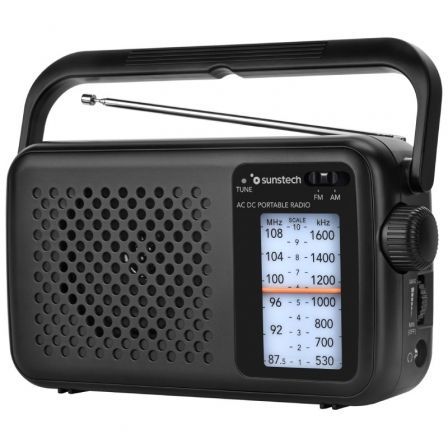 art_sun-radio20rps76020bk_1.jpg Radio Portátil Sunstech RPS760/ Negra - Imagen 1
