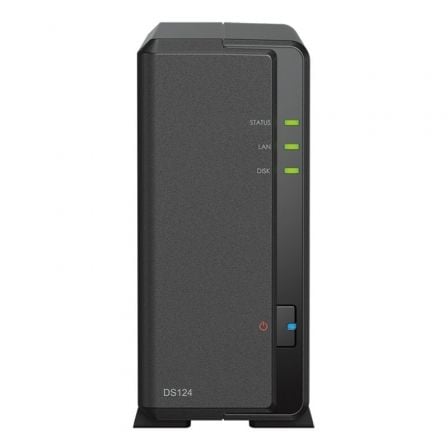 art_syn-nas20ds124_1.jpg NAS Synology Diskstation DS124/ 1 Bahía 3.5"- 2.5"/ 1GB DDR4/ Formato Torre - Imagen 1
