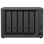 NAS Synology Diskstation DS1525+/ 5 Bahías 3.5"- 2.5"/ 8GB DDR4/ Formato Torre