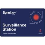 Licencia Física Synology Surveillance Device License Pack/ 4 Dispositivos