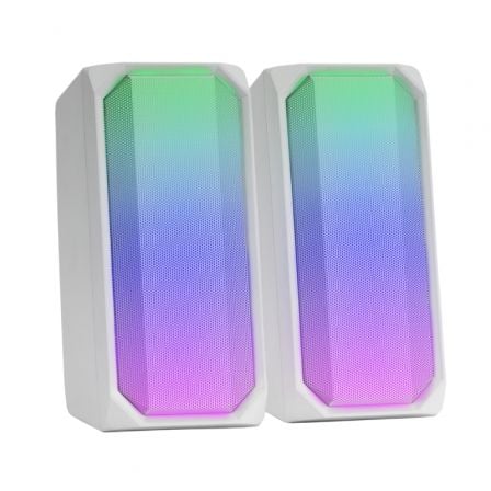 art_tac-alt20msrgb20wh_1.jpg Altavoces con Bluetooth Mars Gaming MSRGBW/ 15W/ 2.0/ Blancos - Imagen 1