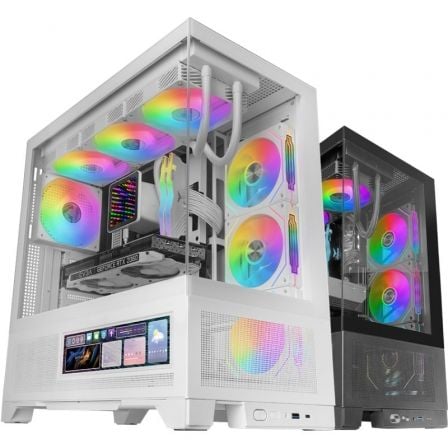 art_tac-caja20mc-lcdx20wh_1.jpg Caja Gaming Semitorre Mars Gaming MC-LCDX/ Blanca - Imagen 1