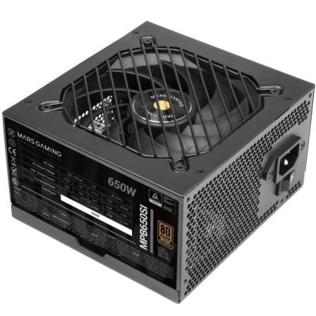 art_tac-fuente20mpb650si_1.jpg Fuente de Alimentación Mars Gaming MPB650SI/ 650W/ Ventilador 12cm/ 80 Plus Bronze - Imagen 1