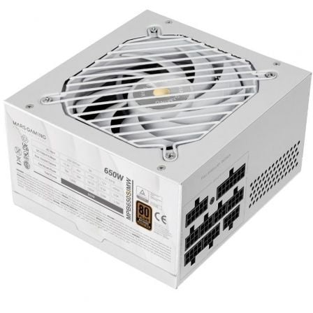 art_tac-fuente20mpb650sim20wh_1.jpg Fuente de Alimentación Mars Gaming MPB650SIM/ 650W/ Ventilador 12cm/ 80 Plus Bronze/ Blanca - Imagen 1