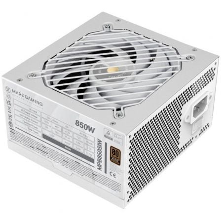 art_tac-fuente20mpb850si20wh_1.jpg Fuente de Alimentación Mars Gaming MPB850SI/ 850W/ Ventilador 12cm/ 80 Plus Bronze - Imagen 1