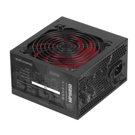 art_tac-fuente20mpiii850_1.jpg Fuente de Alimentación Mars Gaming MPIII850/ 850W/ Ventilador 12cm - Imagen 1
