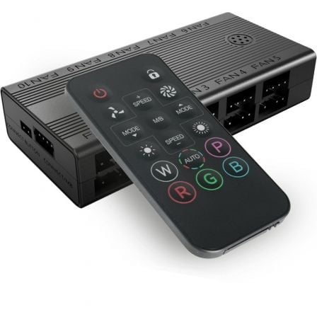 art_tac-hub20mf-hub20bk_1.jpg Controlador Hub Remoto Mars Gaming MF-HUB para Ventiladores ARGB - Imagen 1