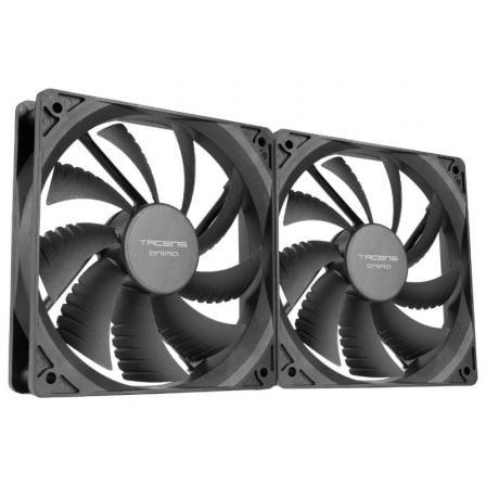 art_tac-ref20af12x220bk_1.jpg Pack 2 Ventiladores Tacens AF12X2/ 12cm - Imagen 1