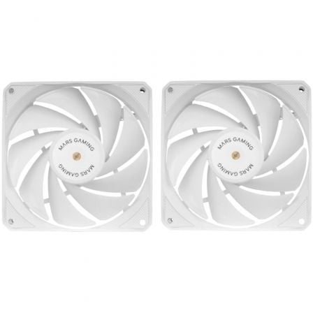 art_tac-ref20mf-nclx220wh_1.jpg Pack 2 Ventiladores Mars Gaming MF-NCLX2/ 12cm - Imagen 1