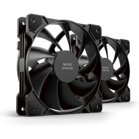 art_tac-ref20mf-prox220bk_1.jpg Pack 2 Ventiladores Mars Gaming MF-PROX2/ 12cm - Imagen 1