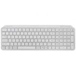 Teclado Compacto Inalámbrico por Bluetooth Mars Gaming MK-SILENKEYS/ Blanco