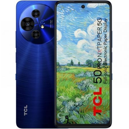 art_tcl-sp205020pro208-51220bl_1.jpg Smartphone TCL 50 PRO NXTPAPER 8GB/ 512GB/ 6.8"/ 5G/ Azul Medianoche - Imagen 1