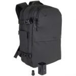 Mochila TooQ TQBP-V101-BK/ Capacidad 30-55L/ Negra/ Incluye Bomba de Aire
