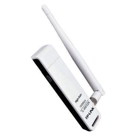 art_tpl-adp20usb20150mb20ant_1.jpg Adaptador USB - WiFi TP-Link TL-WN722N/ 150Mbps - Imagen 1