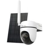 Cámara de Videovigilancia TP-Link Tapo C615G Kit/ Visión Nocturna/ Control desde APP/ Incluye Panel Solar