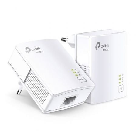 art_tpl-plc20tl-pa701720kit_1.jpg Adaptador Powerline TP-Link TL-PA7017Kit 1000Mbps/ Alcance 300m/ Pack de 2 - Imagen 1