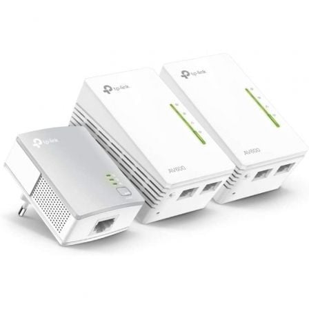 art_tpl-plc20wpa4220t20kit_1.jpg Adaptador Powerline TP-Link WPA4220TKit 500Mbps/ Alcance 300m/ Pack de 3 - Imagen 1