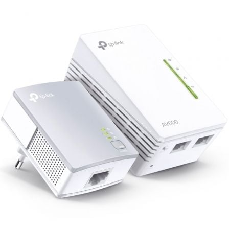 art_tpl-plc20wpa4221kit_1.jpg Adaptador Powerline TP-Link WPA4221KIT 600Mbps/ Alcance 300m/ Pack de 2 - Imagen 1