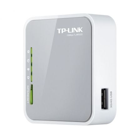 art_tpl-rou20300n203g20portatil_1.jpg Router Inalámbrico 3G TP-Link TL-MR3020 150Mbps/ 2.4GHz/ 1 Antena/ WiFi 802.11n/g/b - Imagen 1