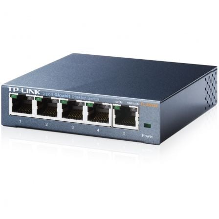 art_tpl-switch205p20gigabit_1.jpg Switch TP-Link TL-SG105 5 Puertos/ RJ-45 10/100/1000 - Imagen 1