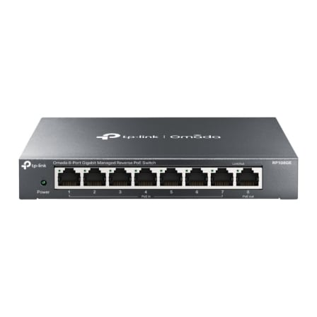 art_tpl-switch20tl-rp108ge20v2_1.jpg Switch TP-Link TL-RP108GE 8 Puertos/ RJ-45 10/100/1000 PoE - Imagen 1