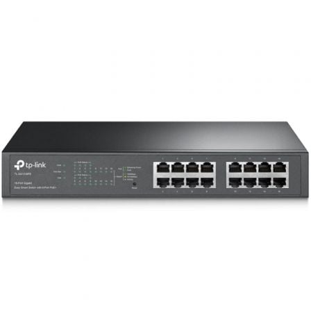 art_tpl-switch20tl-sg1016pe_1.jpg Switch TP-Link TL-SG1016PE/ 16 Puertos/ RJ45 10/100/1000/ PoE+ - Imagen 1