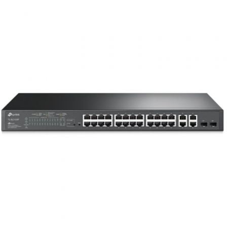 art_tpl-switch20tl-sl2428p_1.jpg Switch TP-Link Omada TL-SL2428P 28 Puertos/ RJ-45 10/100 PoE/ SFP - Imagen 1