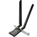 Tarjeta de Red Inalámbrica-PCI Express TP-Link Archer TBE400E/ WiFi 7/ 6500Mbps/ 2.4/5GHz/6GHz