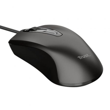 art_tru-mou2024657_1.jpg Ratón Trust Basics Wired Mouse/ Hasta 1200 DPI - Imagen 1
