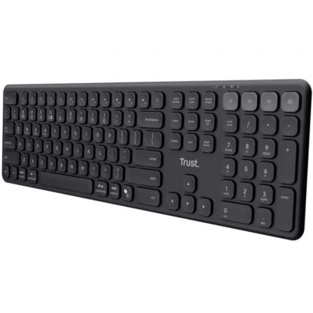 art_tru-tec20vaiya20bk_1.jpg Teclado Compacto Inalámbrico por Bluetooth Trust Vaiya - Imagen 1