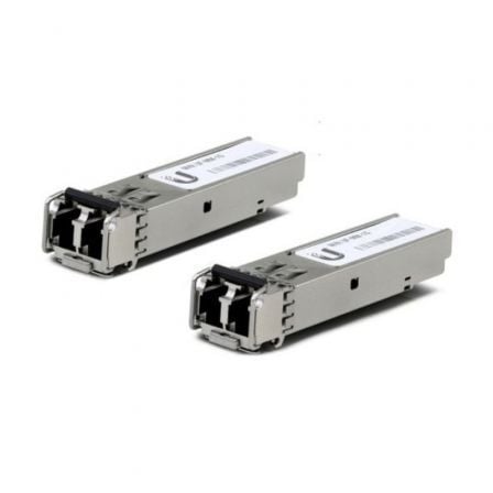 art_ubi-modulo20uacc-om-mm-10g-d2_1.jpg Modulo SFP Transceptor de Fibra Óptica Ubiquiti UACC-OM-MM-10G-D-2/ Pack de 2 - Imagen 1