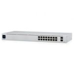 Switch Gestionable Ubiquiti USW-16-POE 16 Puertos/ RJ-45 Gigabit 10/100/1000/ SFP/ PoE+
