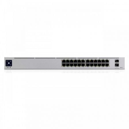 art_ubi-switch20usw-pro-24-poe_1.jpg Switch Gestionable Ubiquiti USW-PRO-24-POE 24 Puertos/ RJ-45 Gigabit 10/100/1000 / SFP/ PoE - Imagen 1