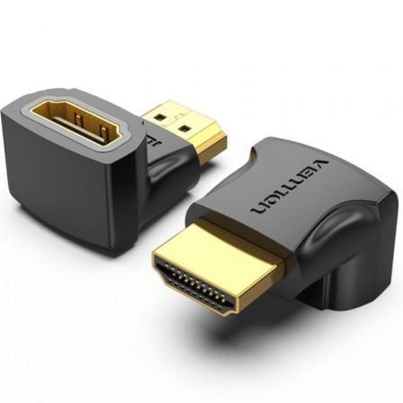 art_ven-adp20aiob0_1.jpg Adaptador HDMI 4K 90º Vention AIOB0/ HDMI Macho - HDMI Hembra - Imagen 1