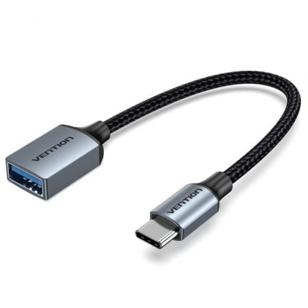 art_ven-adp20ccxhb_1.jpg Cable USB 2.0 Tipo-C Vention CCXHB/ USB Tipo-C Macho - USB Hembra/ 15cm - Imagen 1