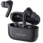 Auriculares Bluetooth Vention Echo Lite E11 con estuche de carga/ Autonomía 6h/ Negros