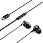 Auriculares Intrauditivos Vention Echo Lite USB-C In-Ear/ con Micrófono/ USB Tipo-C/ Negros