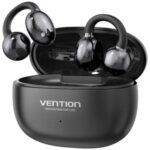 Auriculares Bluetooth Vention Echo Clip A11 Pro con estuche de carga/ Autonomía 6h/ Negro